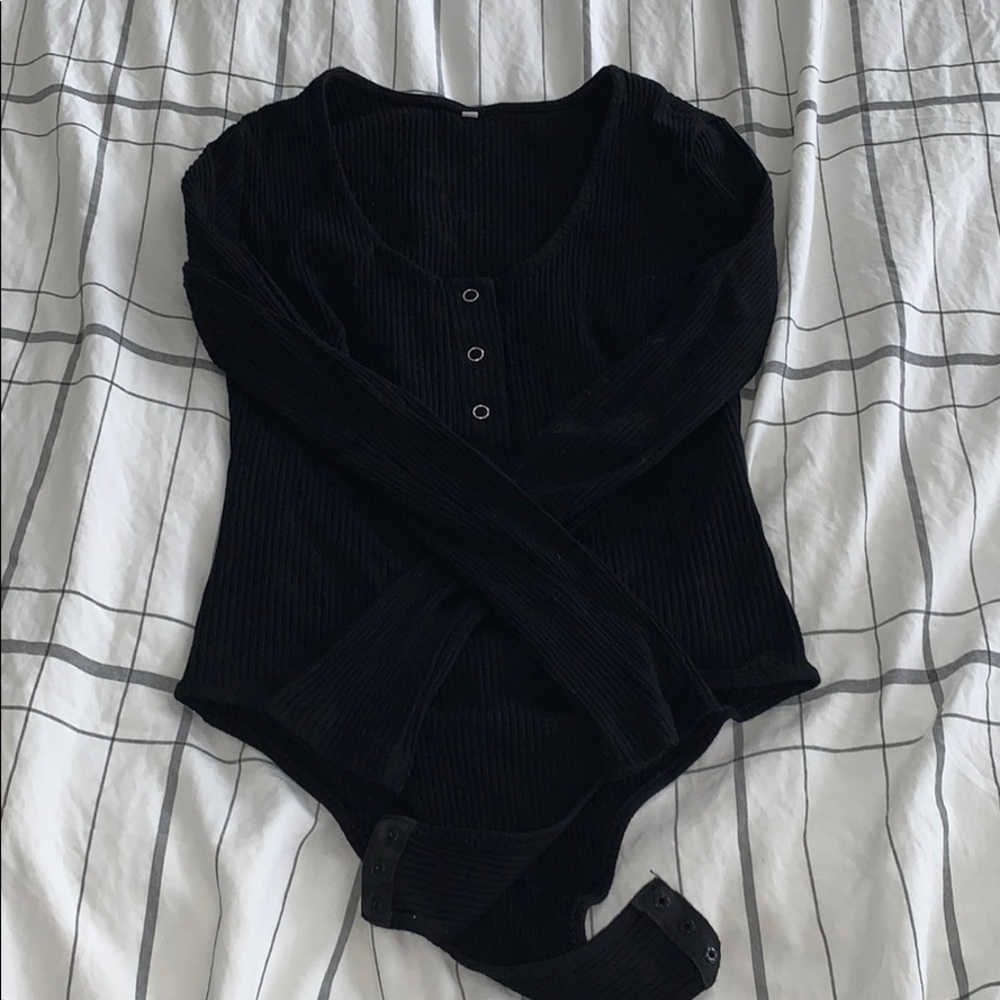 Button down bodysuit